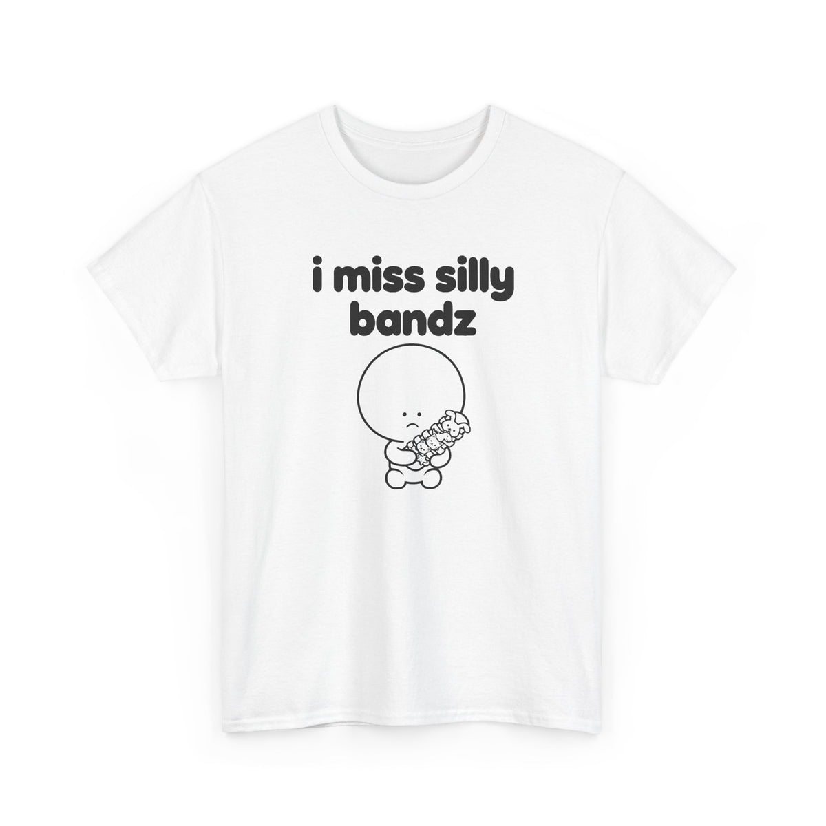 i miss silly bandz tee - White