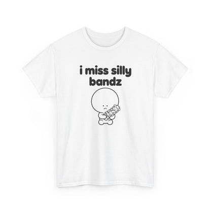 i miss silly bandz tee - White