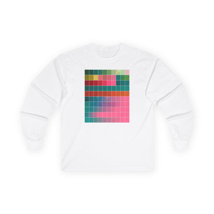 plate 236 long sleeve tee - White