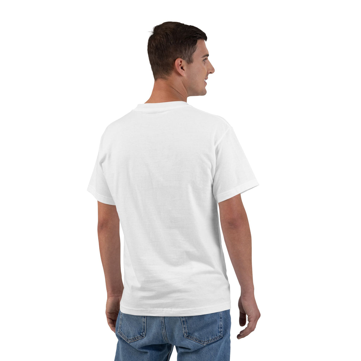 plate 261 beefy tee - White