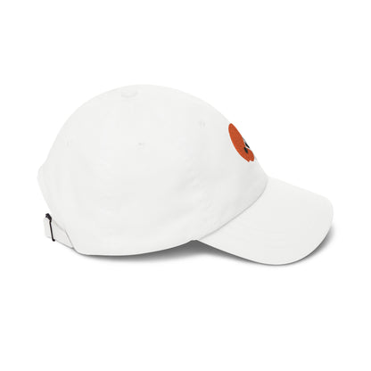 Cleveland Football Dad Cap — Embroidered, Orange, White & Black