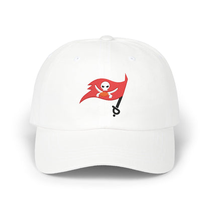 Tampa Bay Football Dad Cap — Embroidered, Red, White & Black