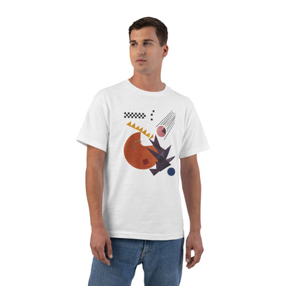 plate 073 beefy tee - White