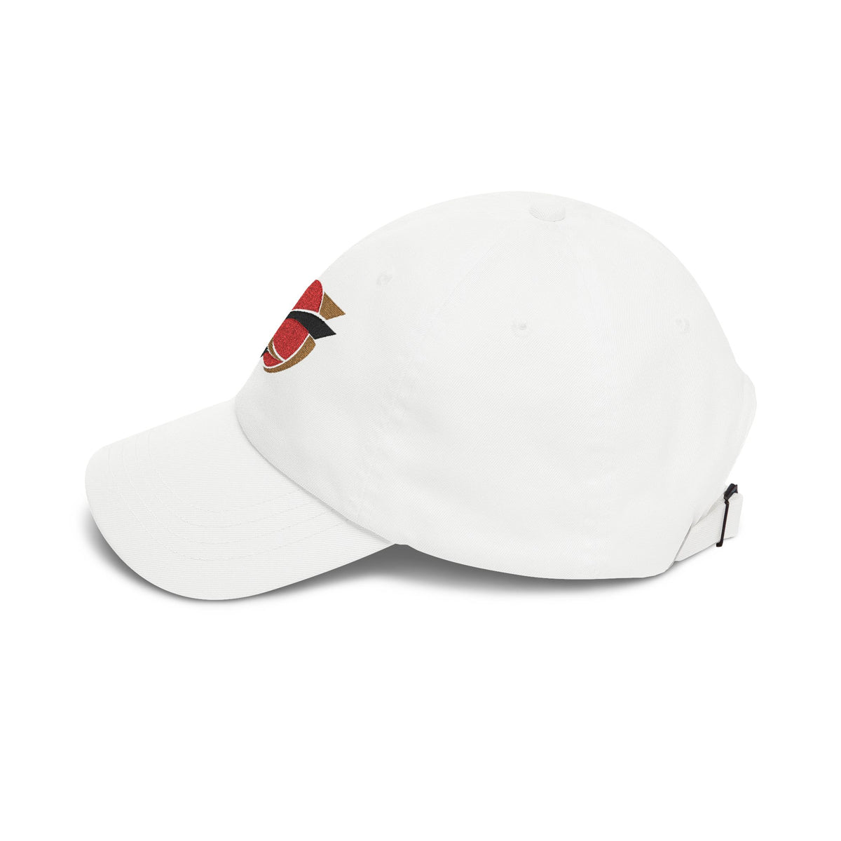 San Francisco Football Dad Cap — Embroidered, Red, Old Gold & Black