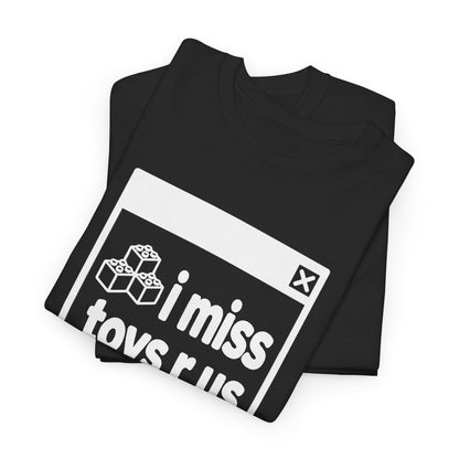 i miss toys r us error tee - Black