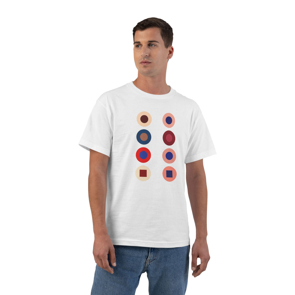 plate 310 beefy tee - White