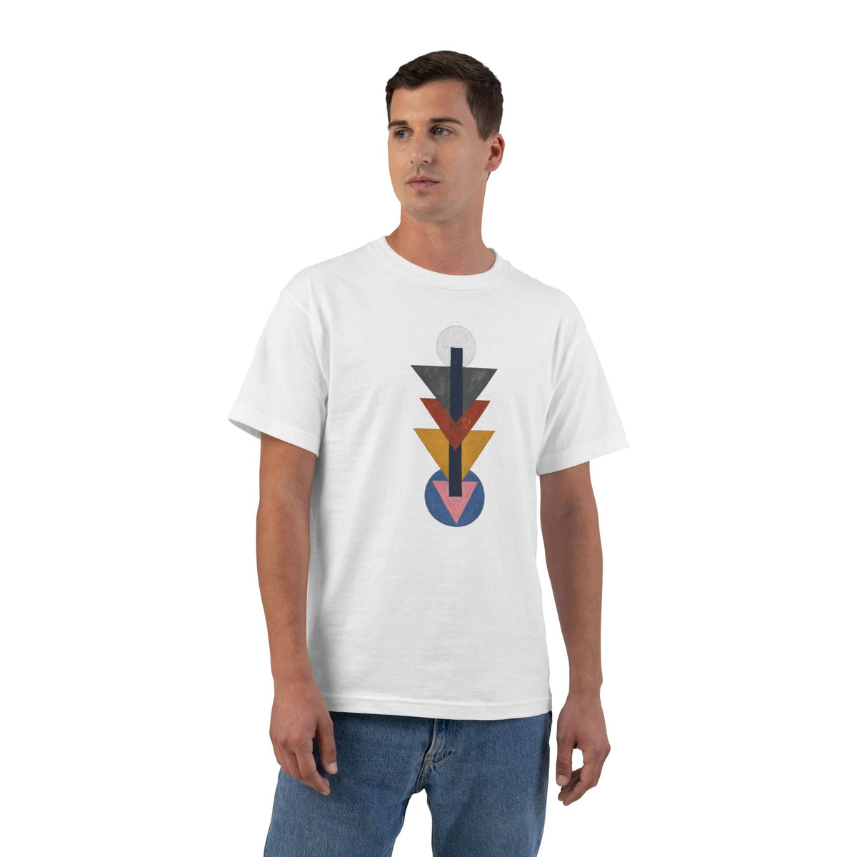 plate 345 beefy tee - White