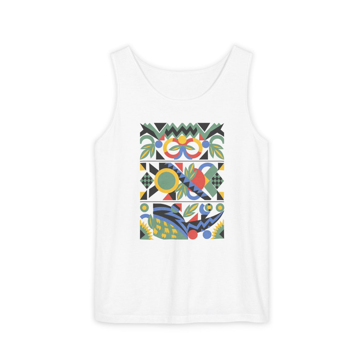 plate 304 tank - White