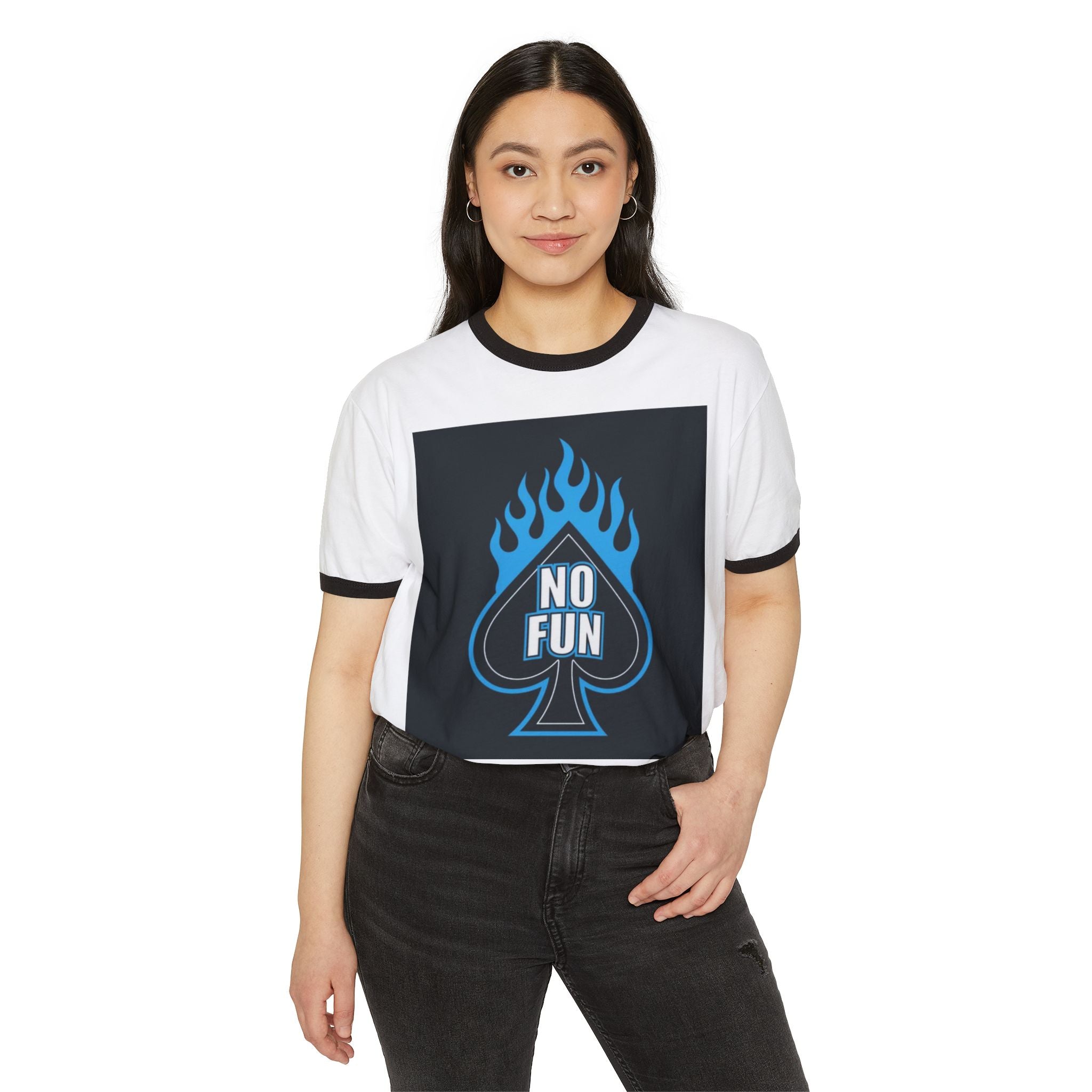 Unisex Cotton Ringer T-Shirt