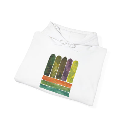 plate 063 hoodie - White