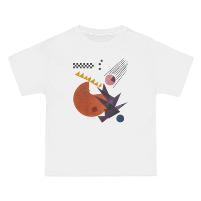 plate 073 beefy tee - White
