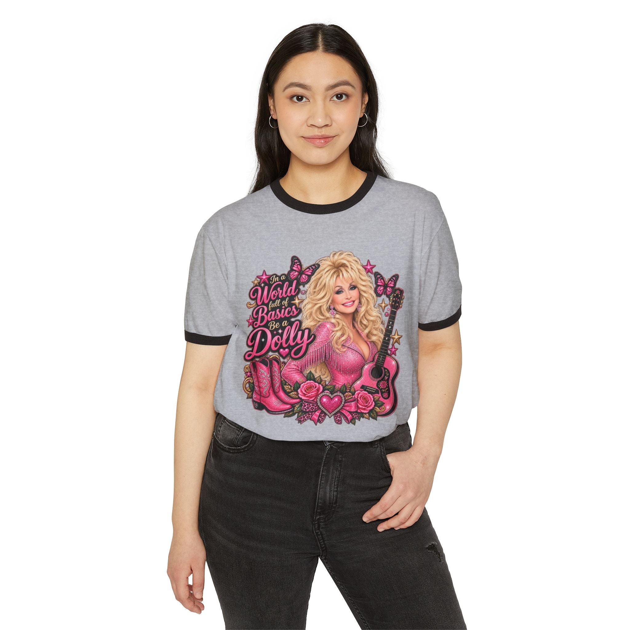 Unisex Cotton Ringer T-Shirt