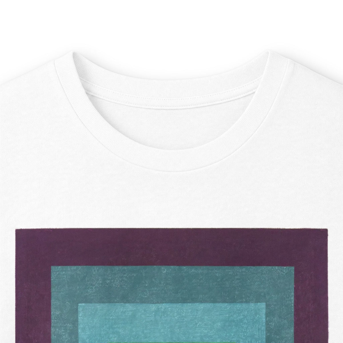 plate 016 long sleeve tee - White