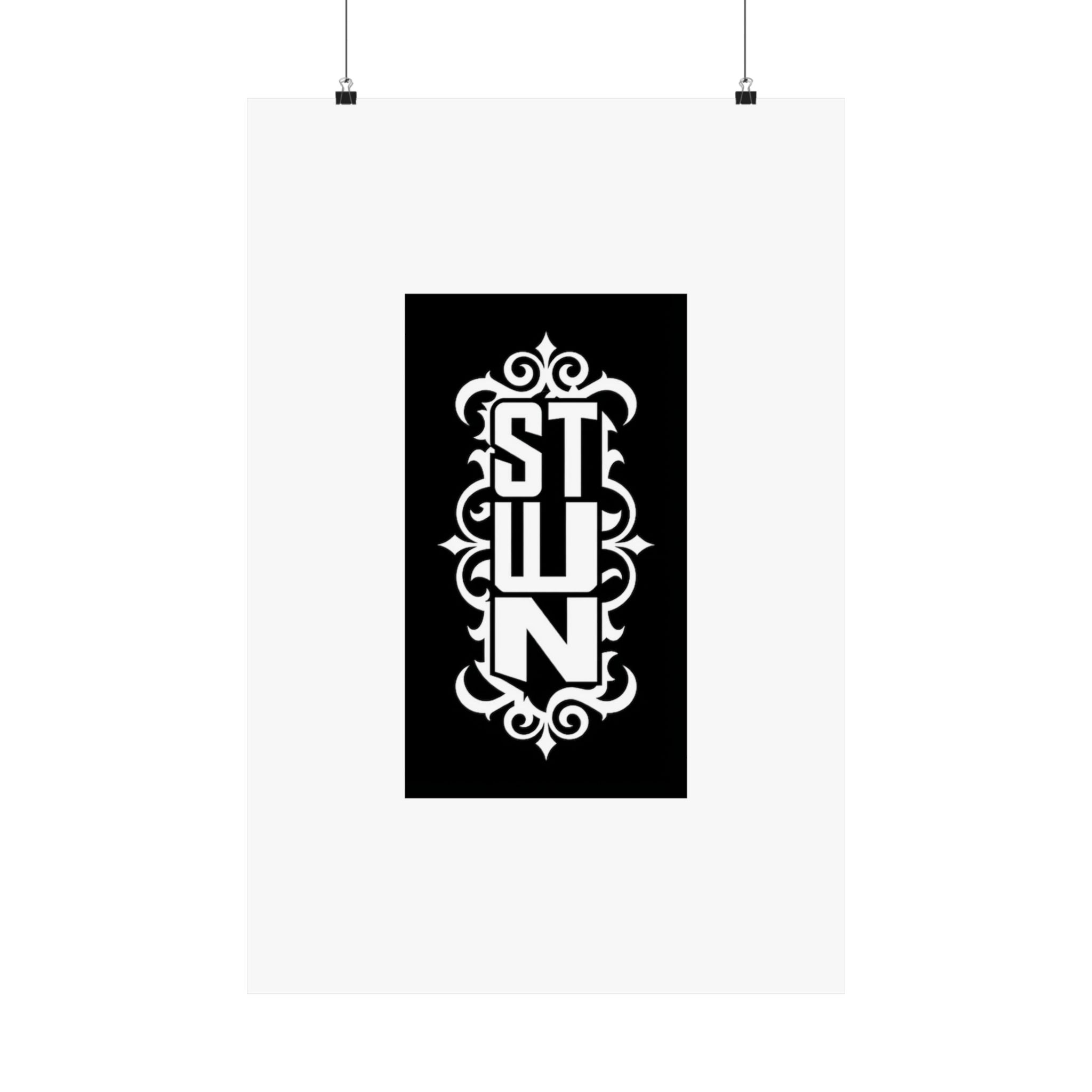Matte Vertical Posters