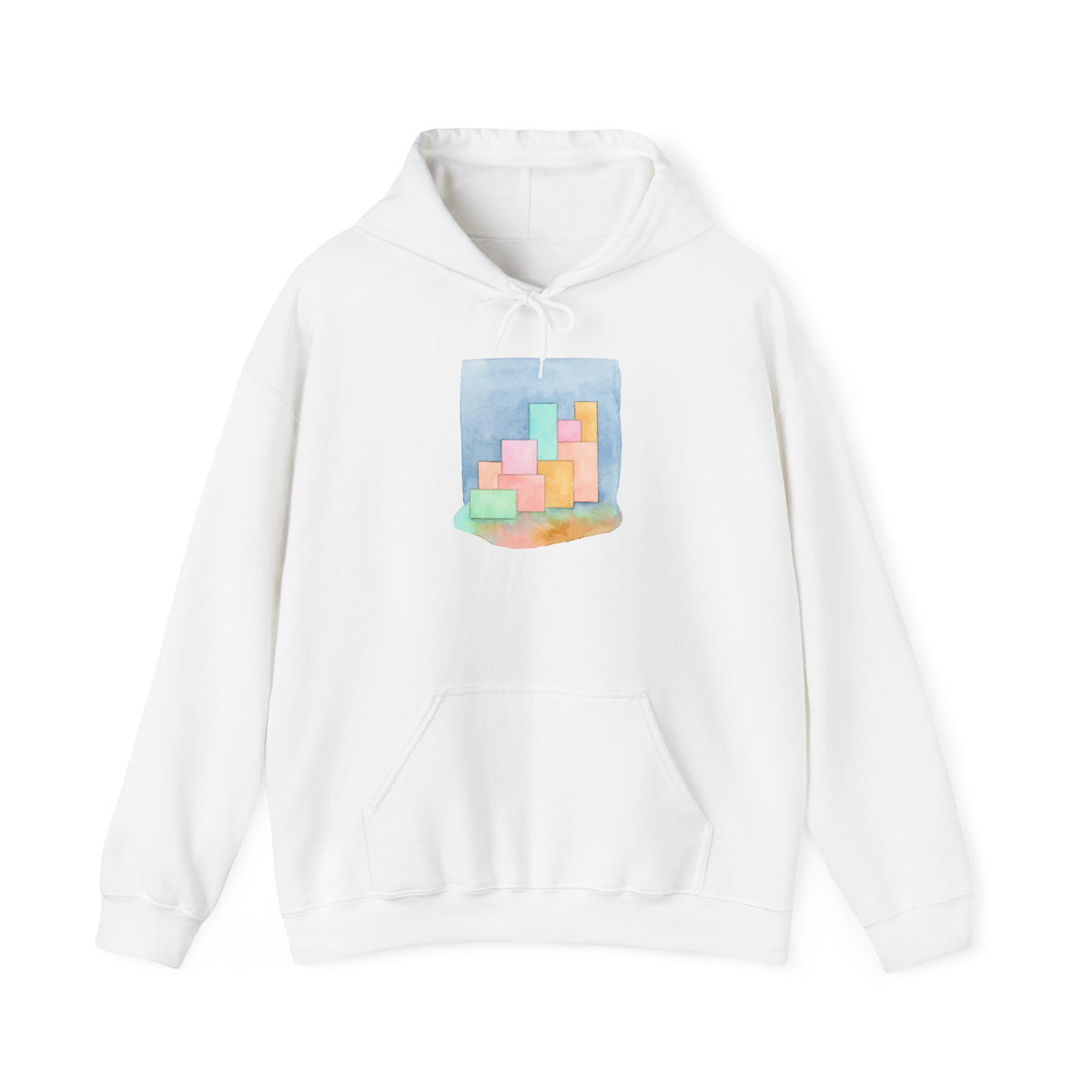 plate 065 hoodie - White