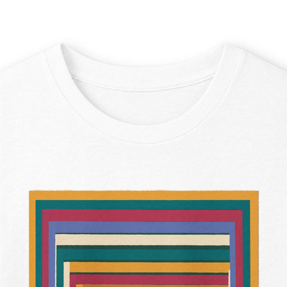 plate 444 long sleeve tee - White
