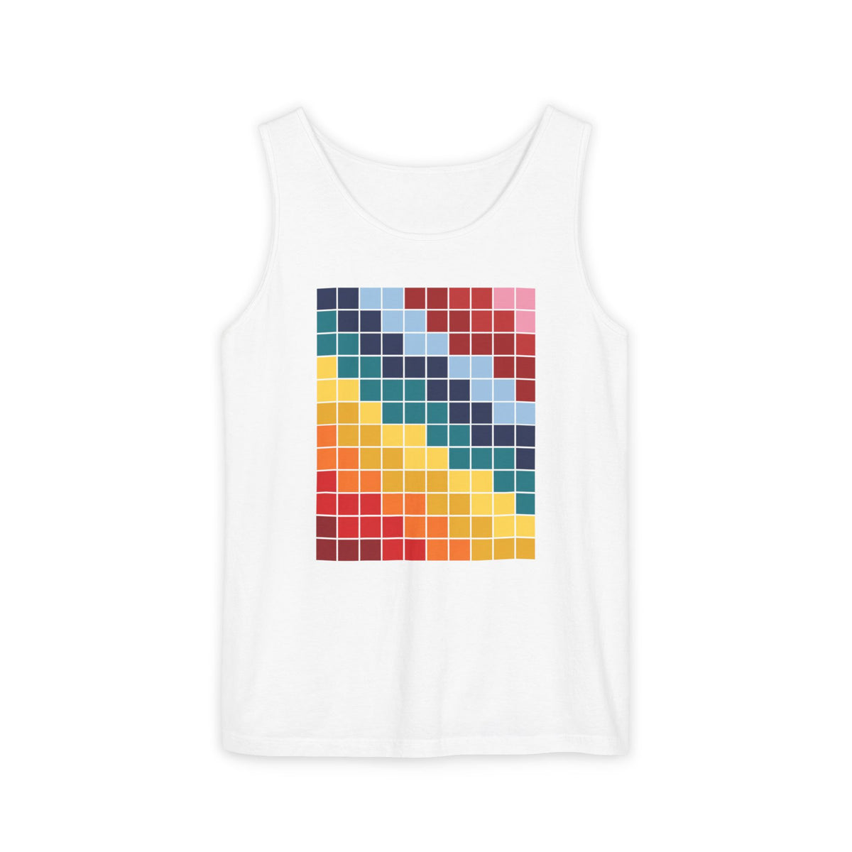 plate 114 tank - White