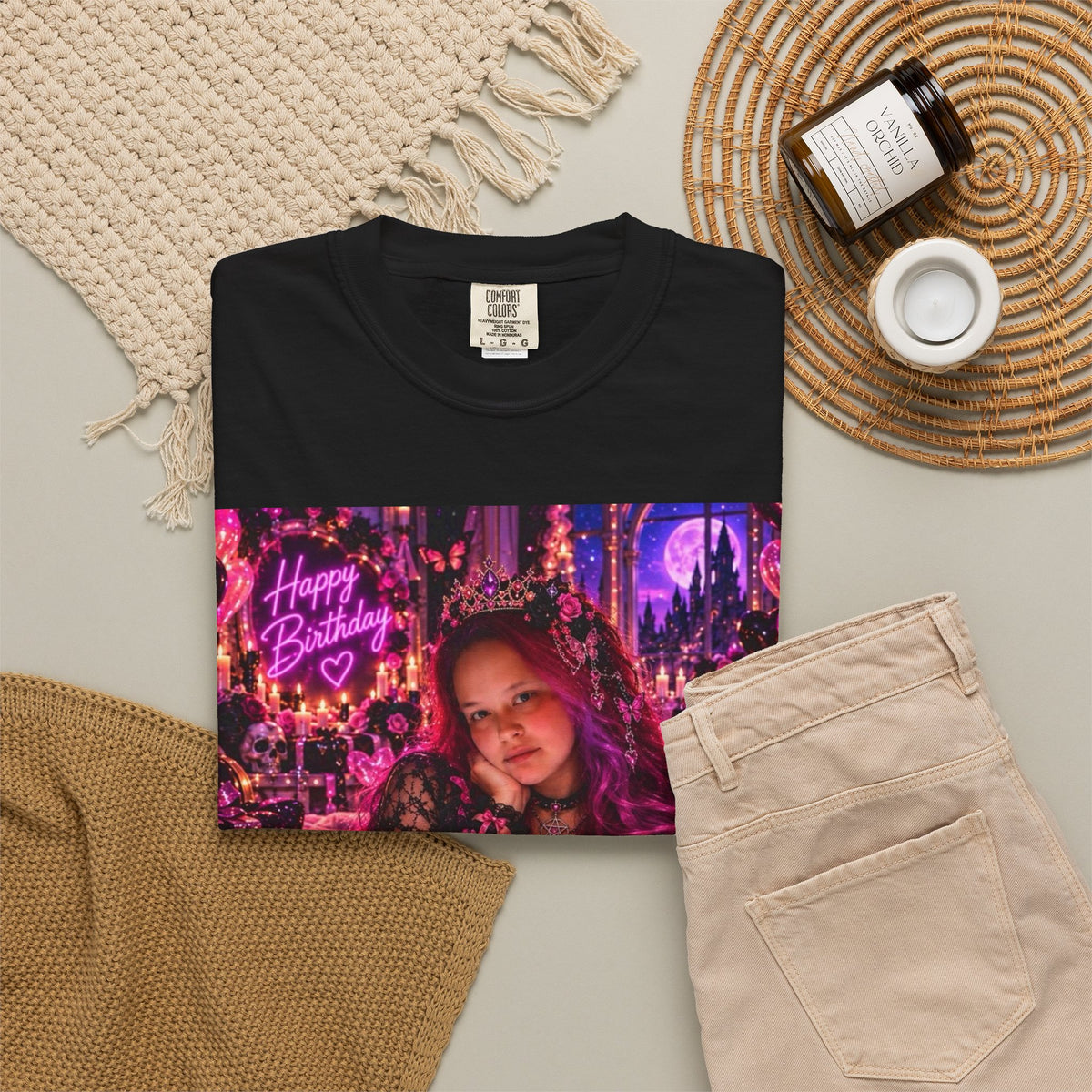 Unisex Garment-Dyed T-shirt by rocky-the-star-store