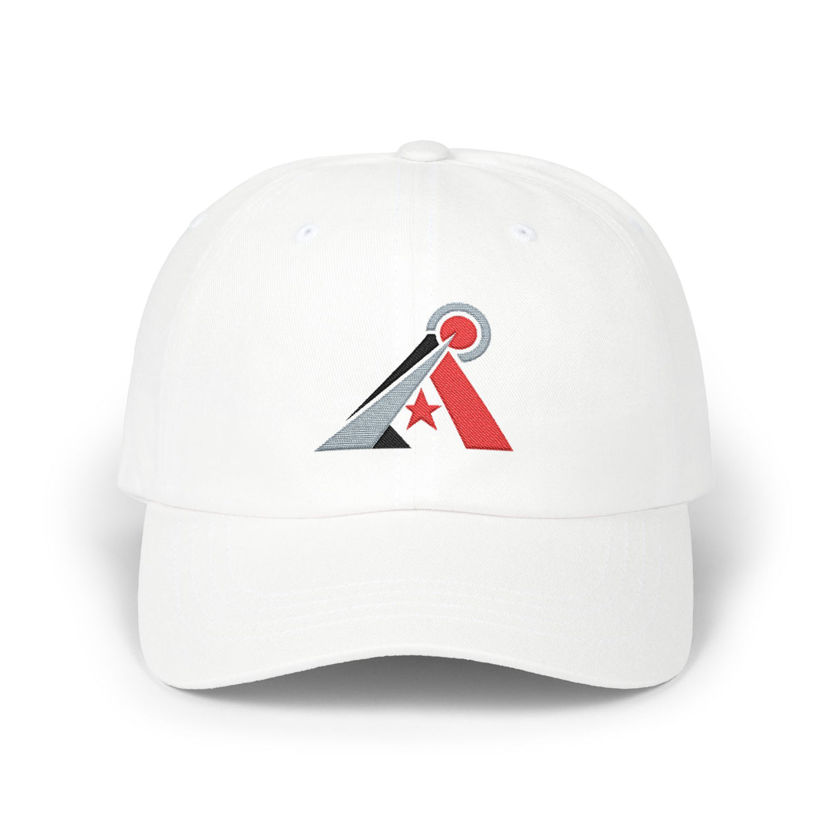 Arizona Baseball Dad Cap — Embroidered, Red, Grey & Black