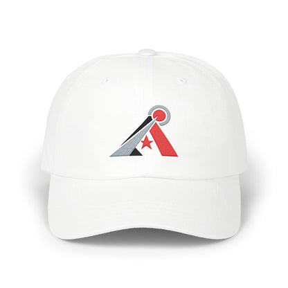 Arizona Baseball Dad Cap — Embroidered, Red, Grey & Black