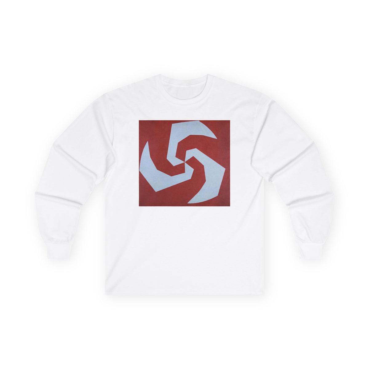 plate 361 long sleeve tee - White