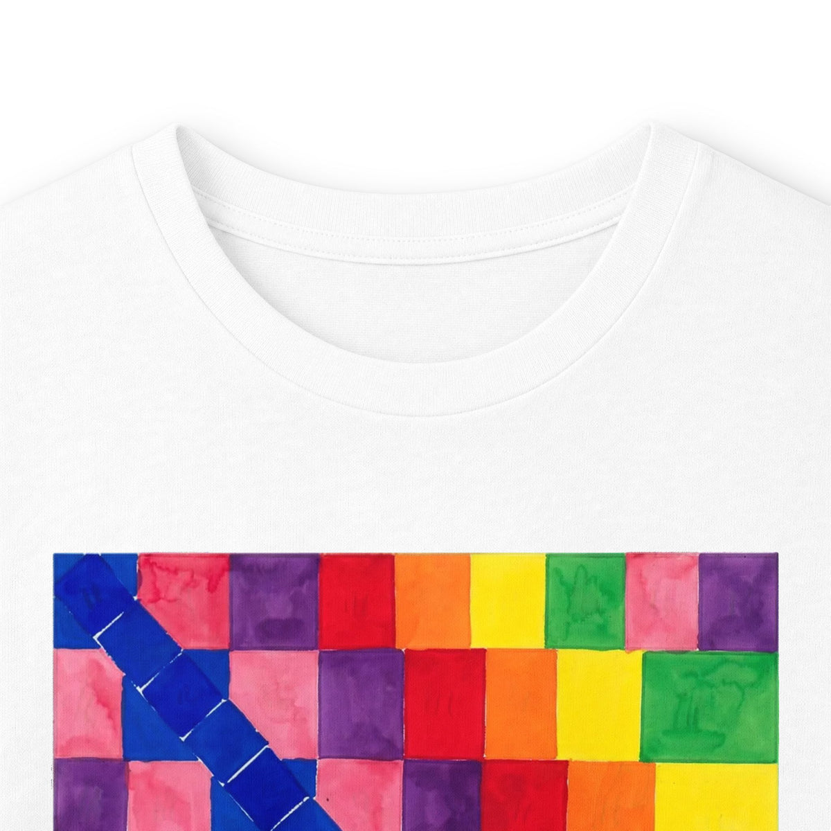 plate 298 long sleeve tee - White by onlycolor