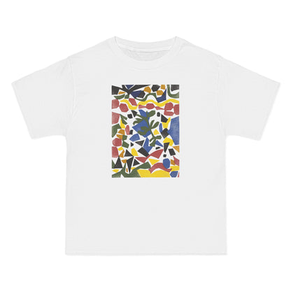 plate 069 beefy tee - White