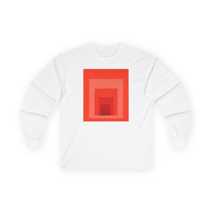plate 312 long sleeve tee - White