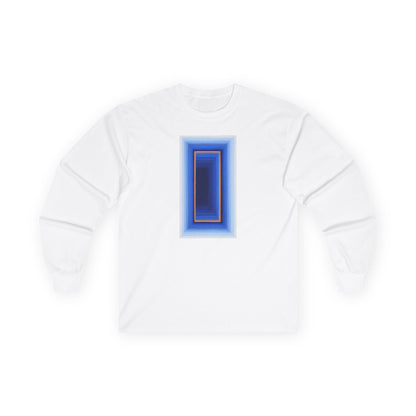 plate 142 long sleeve tee - White
