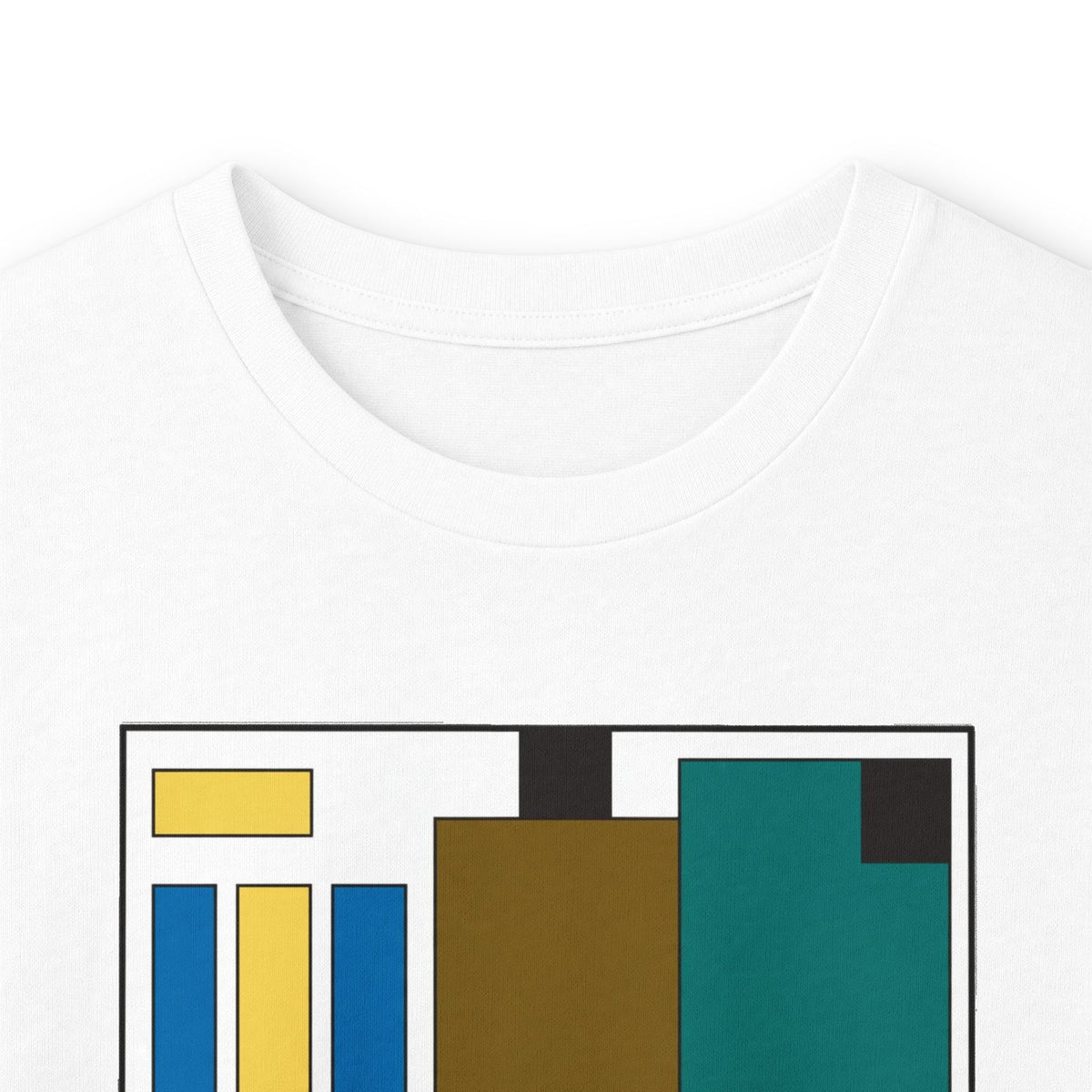 plate 048 long sleeve tee - White by onlycolor