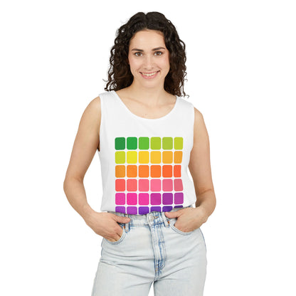 plate 145 tank - White