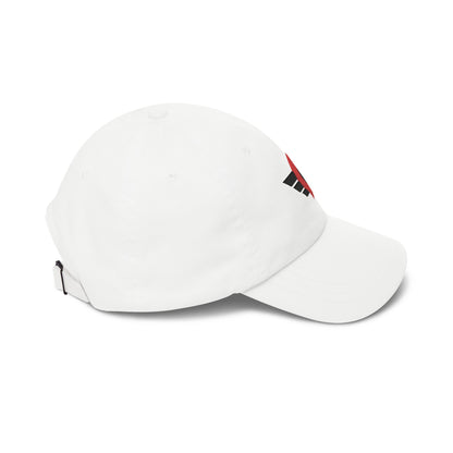 Ottawa Hockey Dad Cap — Embroidered, Black, Red & Old Gold