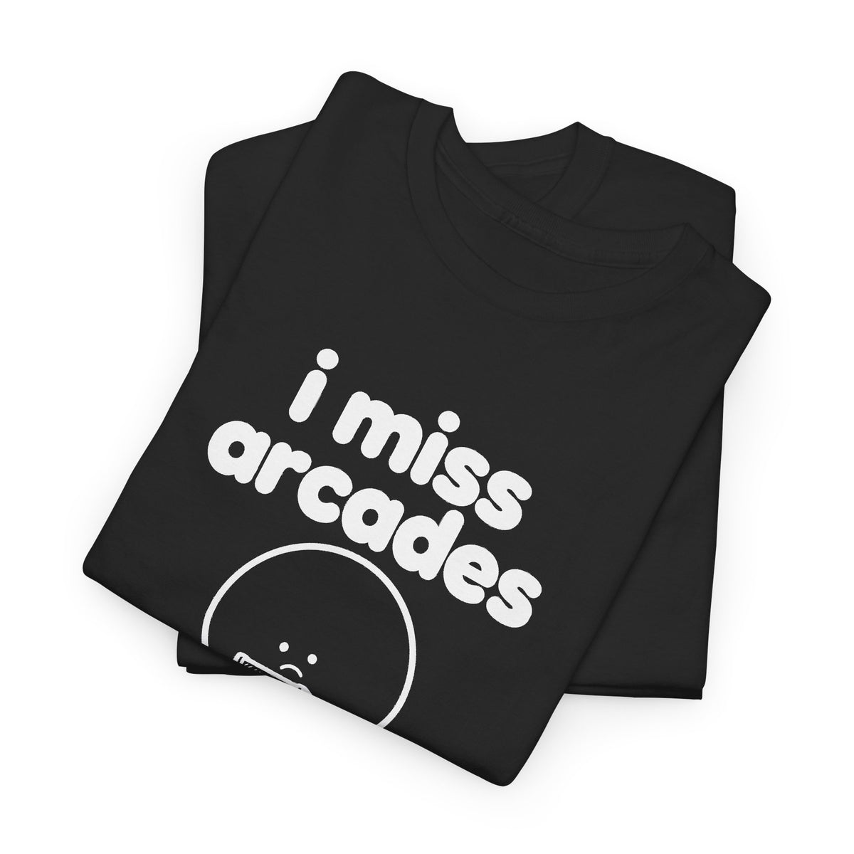 i miss arcades tee - Black by lonelyboi
