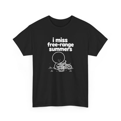 i miss free-range summers tee - Black