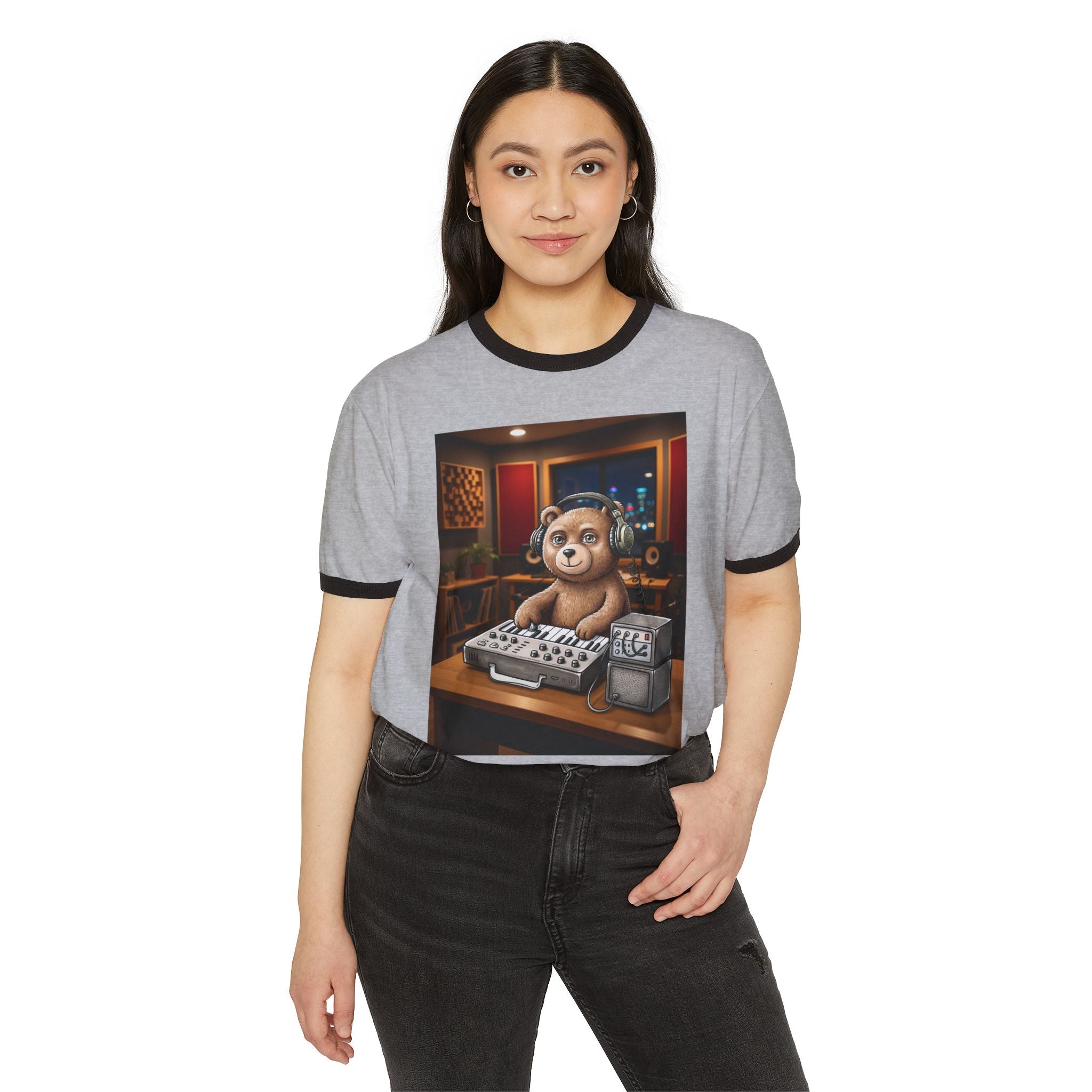 Unisex Cotton Ringer T-Shirt