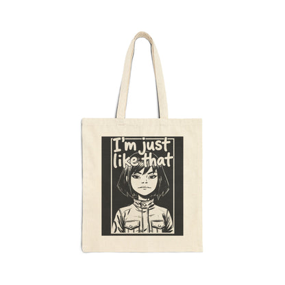 Cotton Canvas Tote Bag