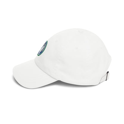 Minnesota Basketball Dad Cap — Embroidered, Royal, Grey & White