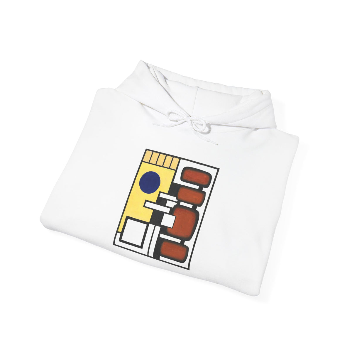 plate 047 hoodie - White
