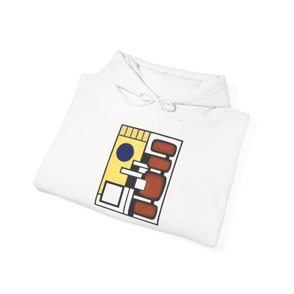 plate 047 hoodie - White