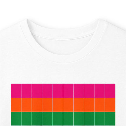 plate 276 long sleeve tee - White