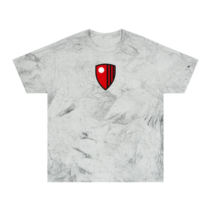 Bournemouth Soccer Tie-Dye Tee — Smoke, Red, Black & White