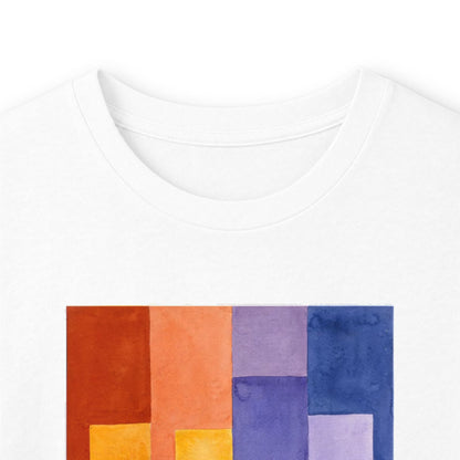 plate 083 long sleeve tee - White