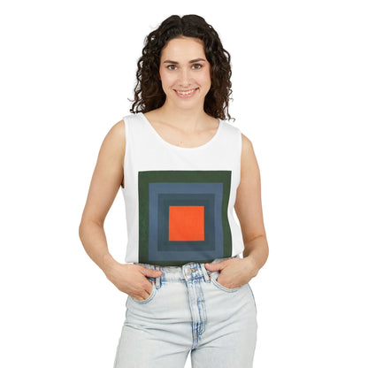 plate 020 tank - White