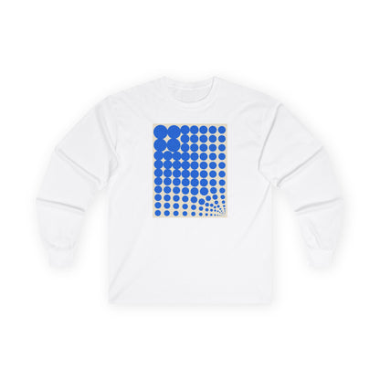 plate 150 long sleeve tee - White
