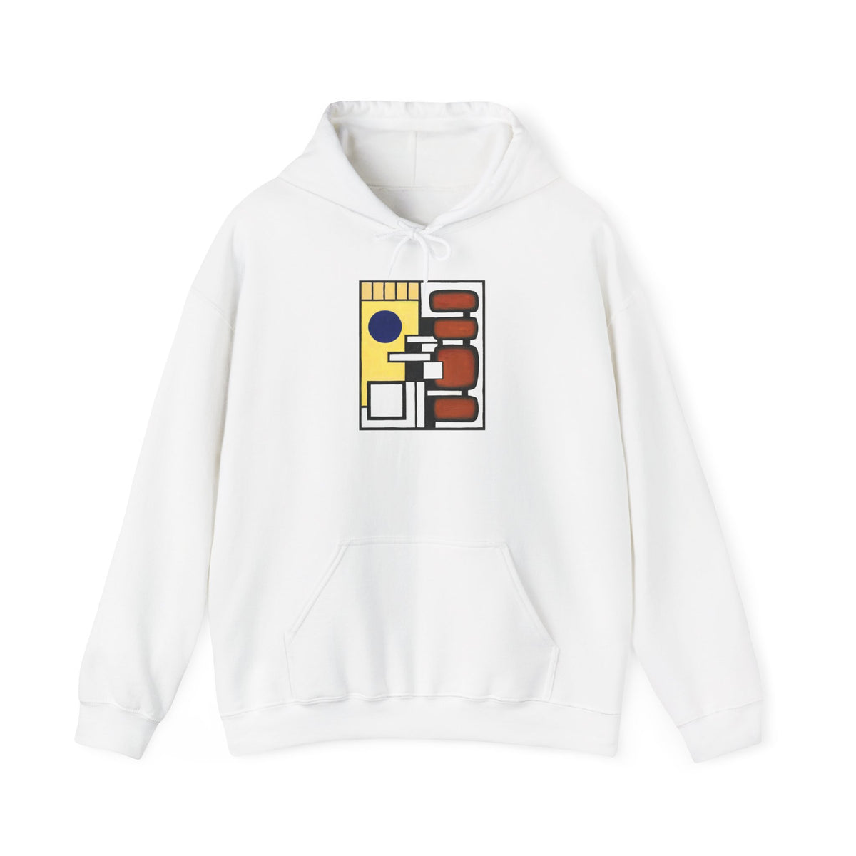 plate 047 hoodie - White