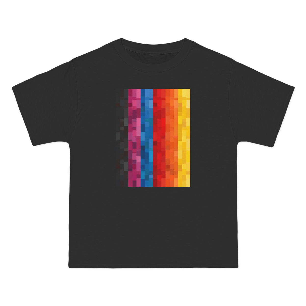 plate 437 beefy tee - Black
