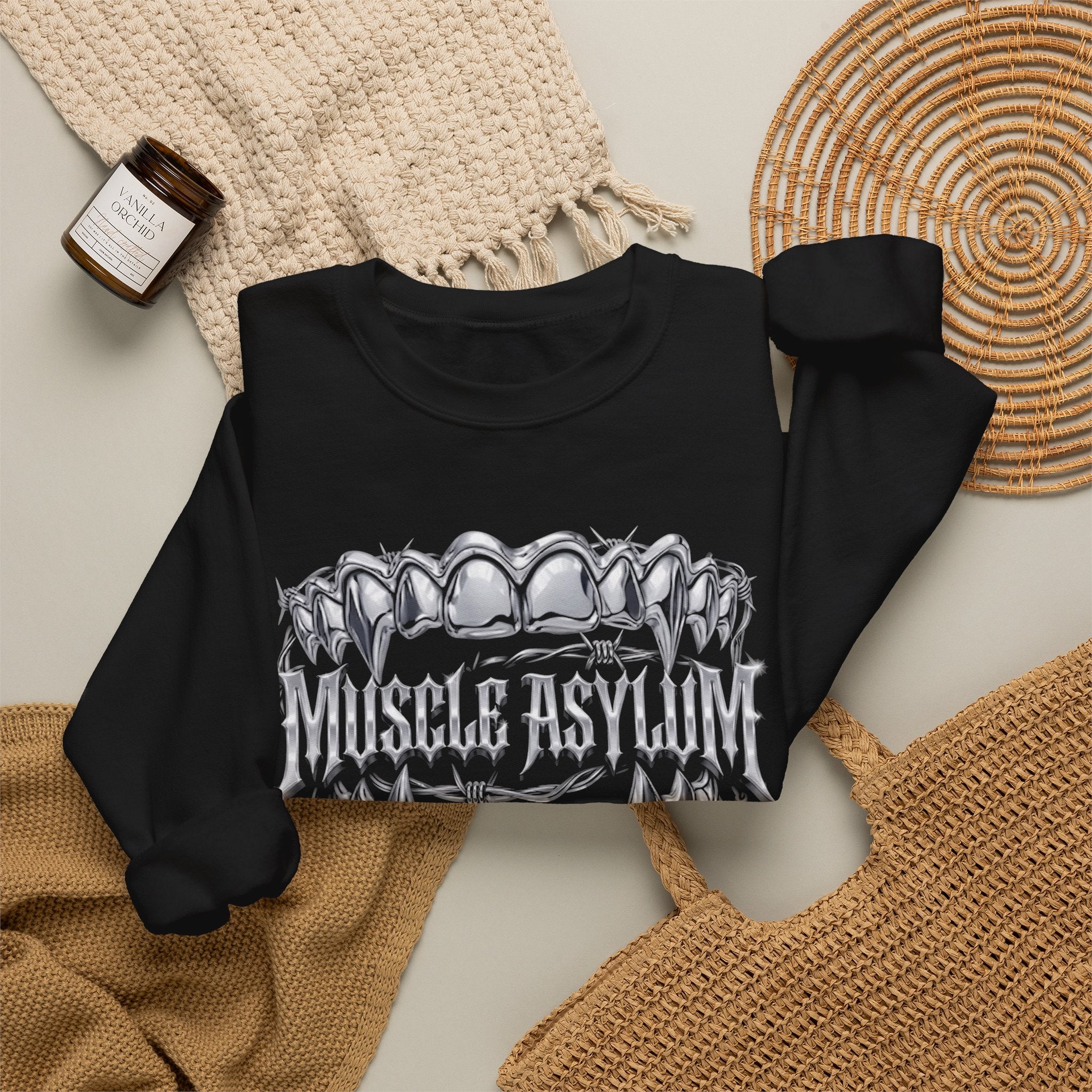 MUSCLE ASYLUM CREWNECK