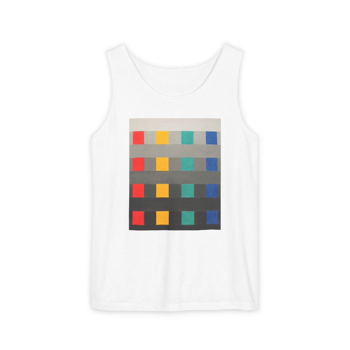 plate 307 tank - White
