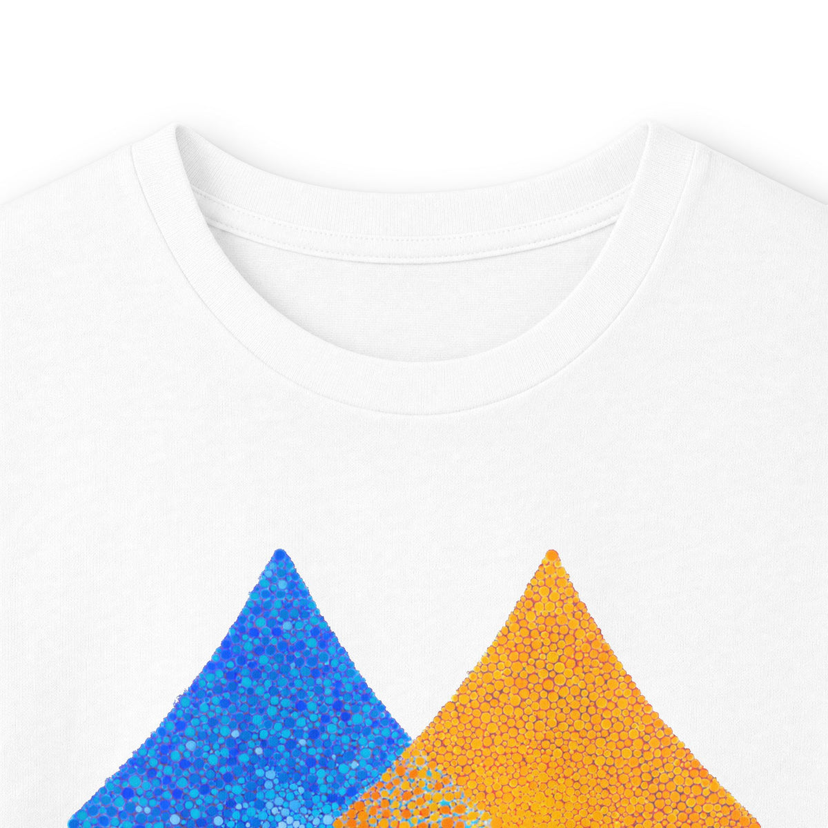 plate 423 long sleeve tee - White