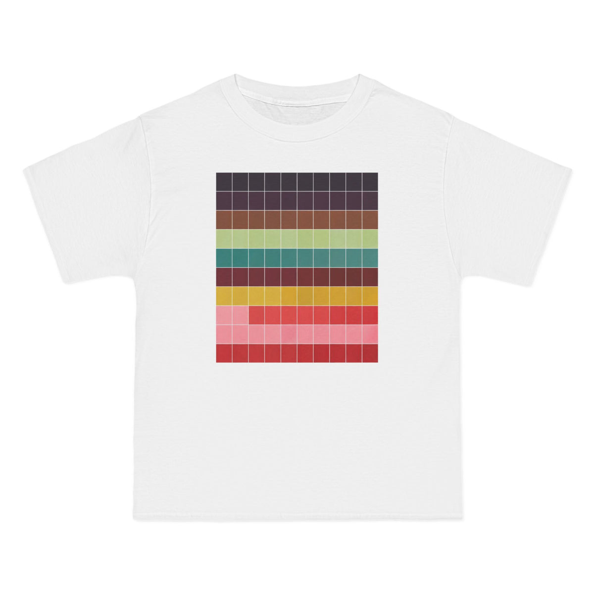 plate 313 beefy tee - White